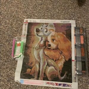 Lady And The Tramp Diamond Painting Kit